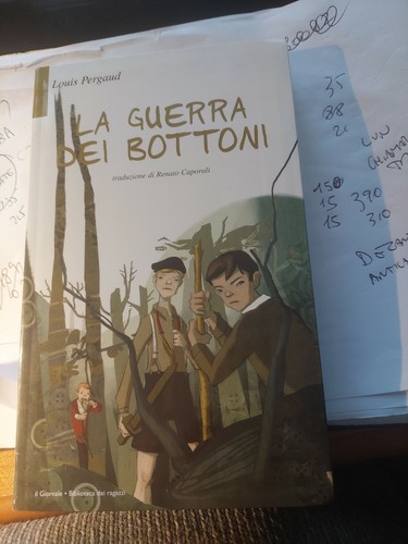 Libro guerra dei bottoni - libro, il