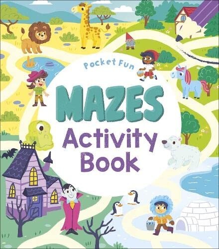 Mazes activity puzzle book - activity,