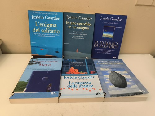 Lotto libri jostein gaarder - 6,