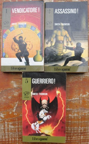 Lotto librogame ninja libri - lotto,
